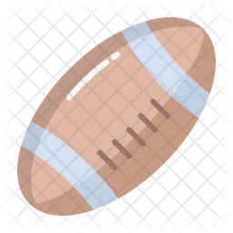 Rugby Ball  Icon