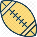 Rugby Rugby Ball Egg Ball Icon