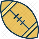 Rugby Rugby Ball Egg Ball Icon