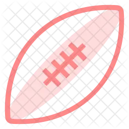 Rugby Ball  Symbol