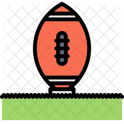 Rugby Ball Field  Icon