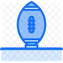 Rugby Ball Field  Icon