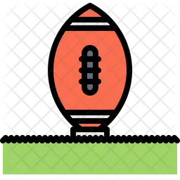 Rugby Ball Field  Icon