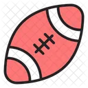 Rugby Game Ball Icon