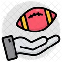 Rugby Care American Football Sports Tool Icon