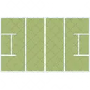 Rugby-Feld  Symbol