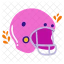 Rugby Helmet Protective Gear Icon