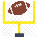 Rugby American Football Sports Tool Icon