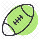 Rugby Sport Ball Icon