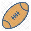 Rugby Football Ball Icon