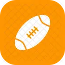 Rugby Football Ball Icon