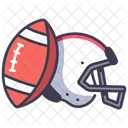 Amerikanisch Football Helm Symbol