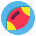 Rugby Futbol Americano Herramienta Deportiva Icono