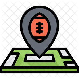 Rugby Location  Icon