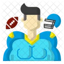America Avatar Football Icon