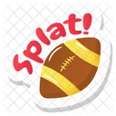 Rugby Rugby Ball American Football Icon