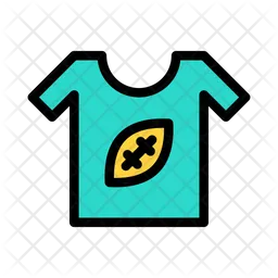 Rugby-T-Shirt  Symbol