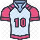 Rugby Trikot American Football Spiel Symbol