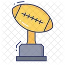 Rugby-Trophäe  Symbol