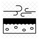 Ruhige Haut  Symbol