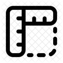 Ruler Shape Ui Icon