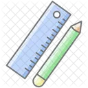 Ruler Awesome Lineal Color Icon Icon