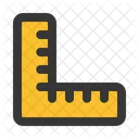 Ruler Measure Stationery Icon