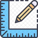 Ruler Measuring Dimensions Icon