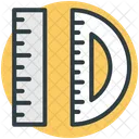 Ruler And Degree Icon
