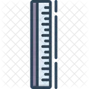 Ruler Yardage Measurement Icon