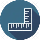 Ruler Design Drawing Icon