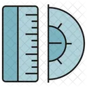 Ruler Scale Measure Icon