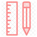 Ruler Rulers Pencil Icon