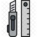 Ruler Cutter Ruler Cutter Icon