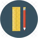 Ruler Scale Pencile Icon