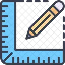 Ruler Measuring Dimensions Icon