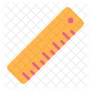 Ruler Orange Measurement Icon
