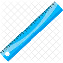 Ruler Blue Cartoon Icon