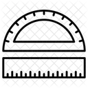 Ruler Scale Triangle Ruler Icon