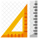 Ruler School Materials Icon