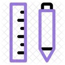 Ruler Measure Pen Icon