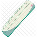 Ruler Math Measurement Stationery Icon