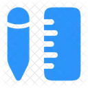 Ruler Pen Design Pen Icon