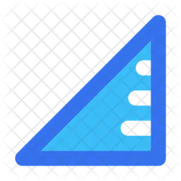Ruler triangle  Icon