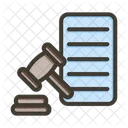 Law Document Book Icon