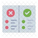 Rules Policy Do And Dont Icon