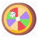 Ruleta De Poquer Juego De Poquer Juegos De Azar Icono