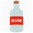 Rum Rum Bottle Wine Bottle Icon