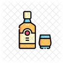 Rum Bottle Mug Icon