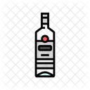 Rum Glass Bottle Icon